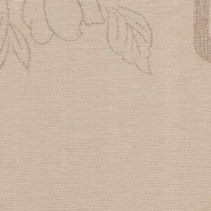 Golden Beige Geometric Woven Detail