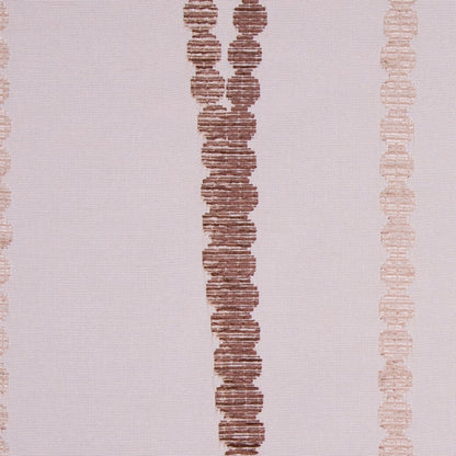 Beige/Chocolate/Sand Stripes Chenille Detail