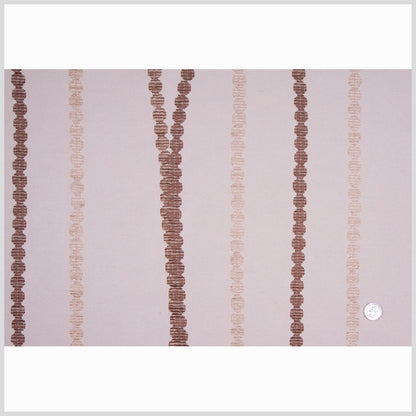 Beige/Chocolate/Sand Stripes Chenille Full