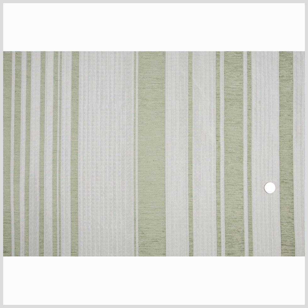 Mint Stripes Chenille Full