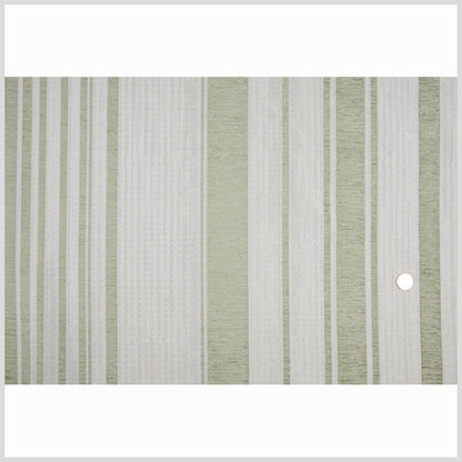 Mint Stripes Chenille Full