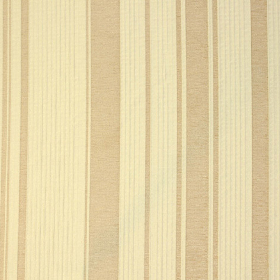 Soft Gold Stripes Chenille Detail