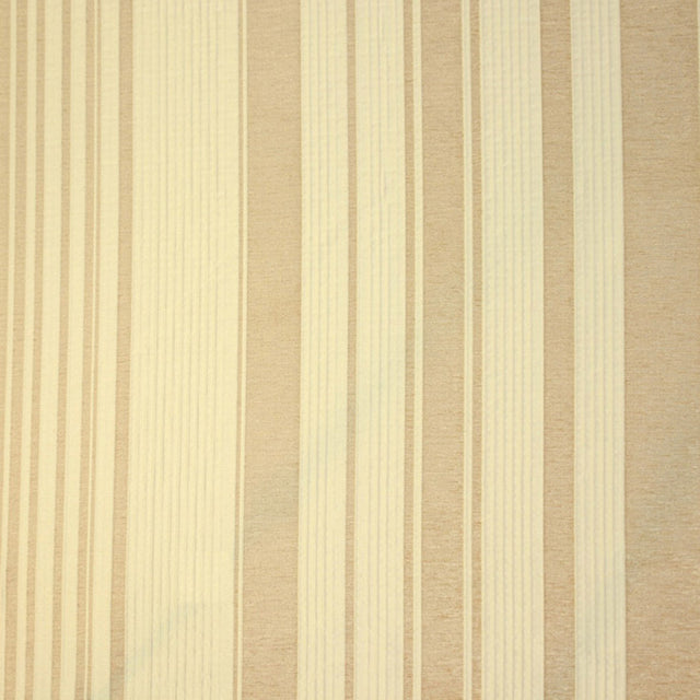 Soft Gold Stripes Chenille
