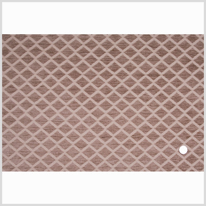 Beige Diamonds Chenille Full