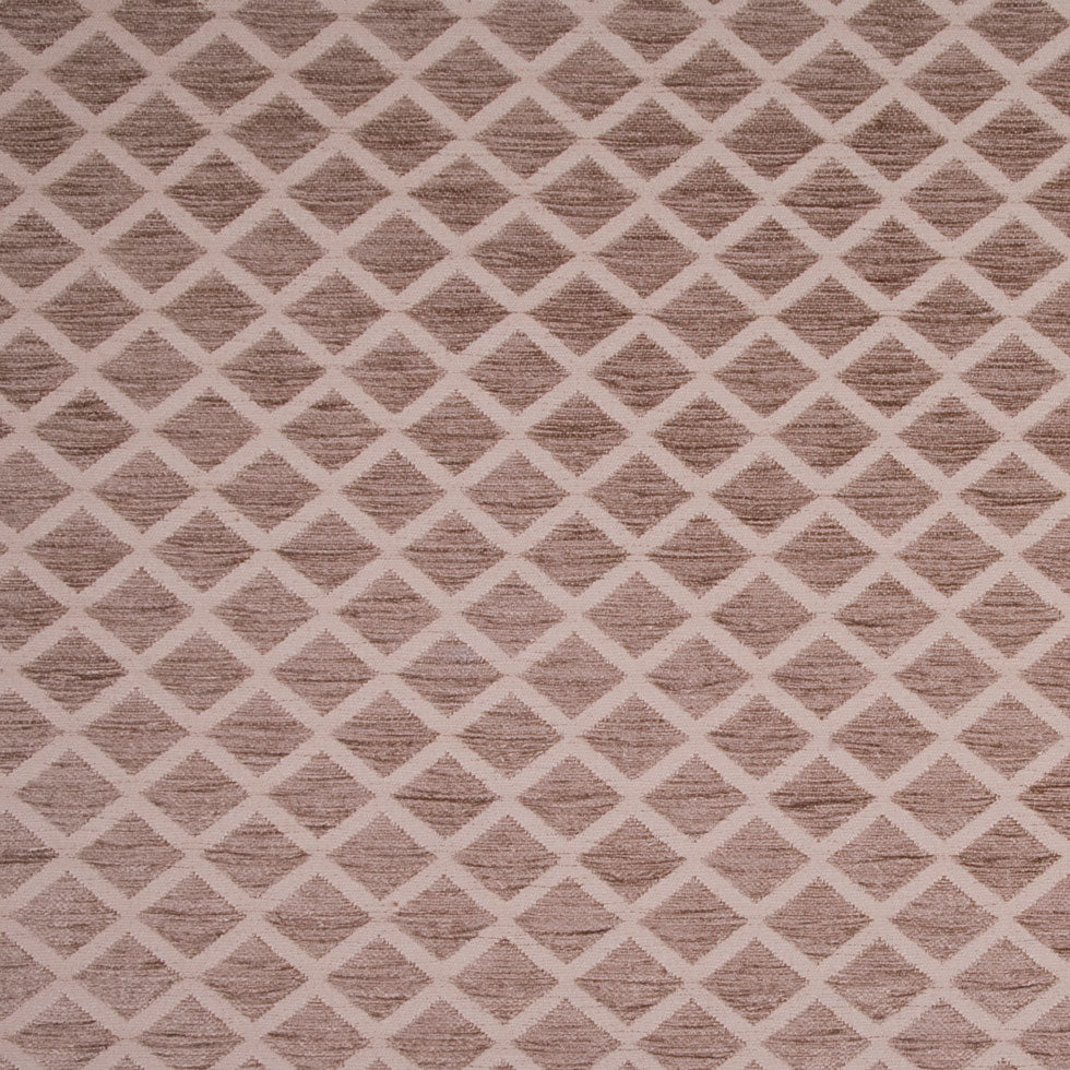 Beige Diamonds Chenille