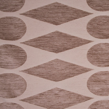 Beige Geometric Chenille