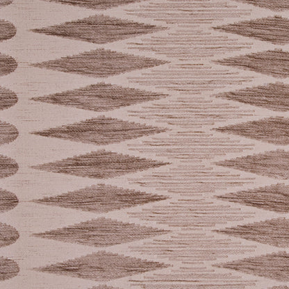 Beige Geometric Chenille Detail