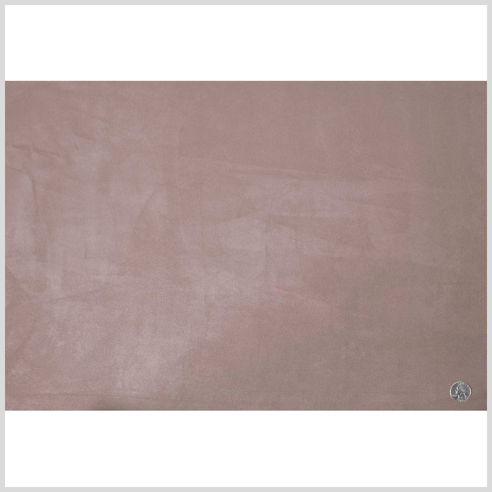 Vaneko Silver Solid Faux Ultrasuede