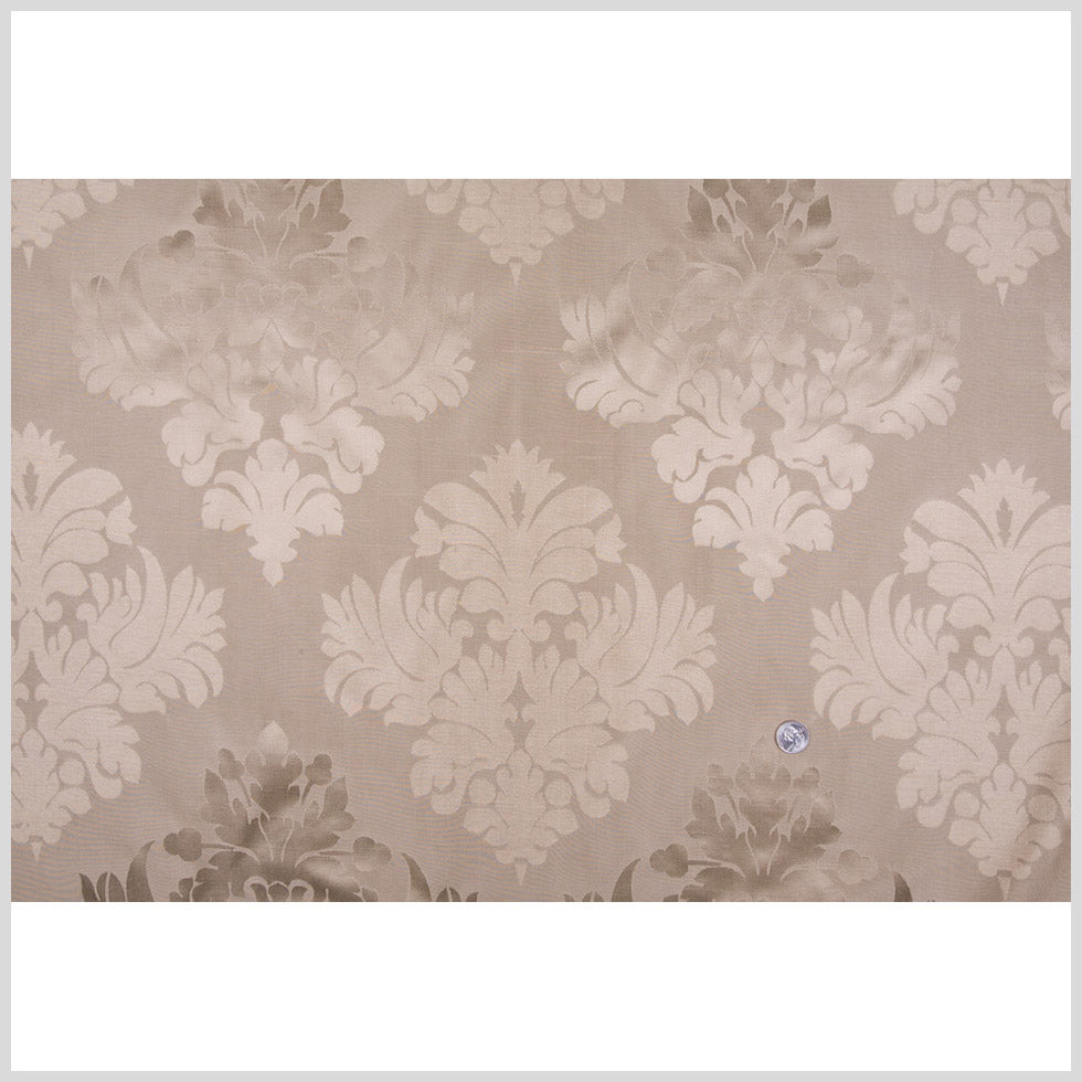 Antique Gold Damask Shantung   /Dupioni Full
