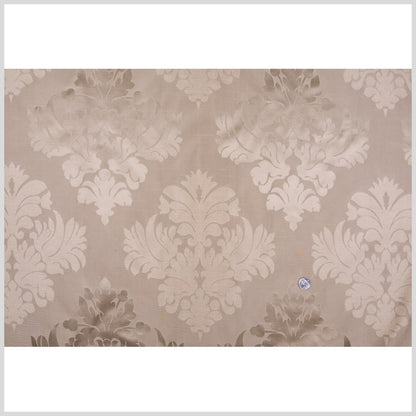 Antique Gold Damask Shantung   /Dupioni Full