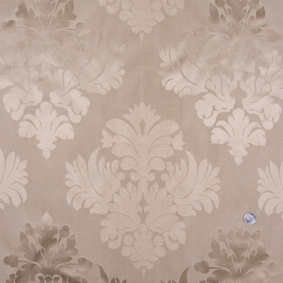 Antique Gold Damask Shantung   /Dupioni