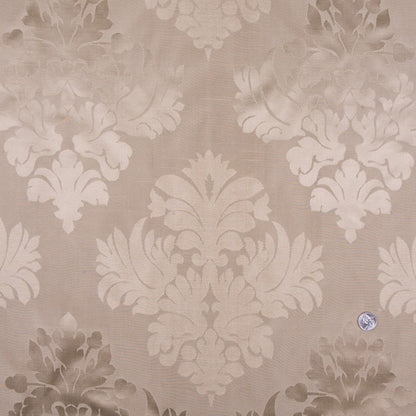 Antique Gold Damask Shantung   /Dupioni