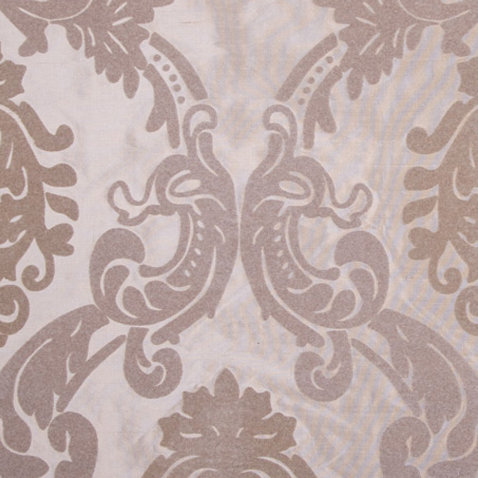 Victorian Gold Damask Shantung   /Dupioni Detail