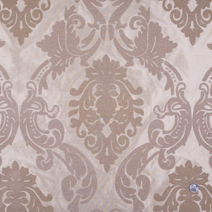 Victorian Gold Damask Shantung   /Dupioni