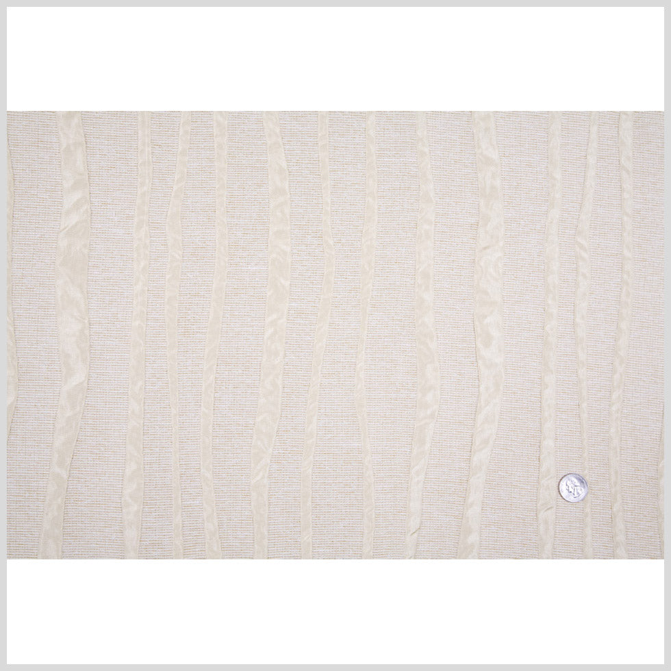 Soft Gold Stripes Woven Full