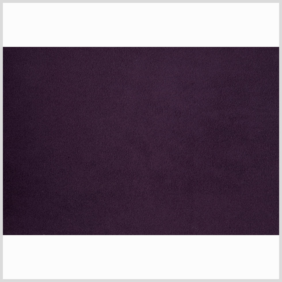 Aubergine Solid Velvet Full