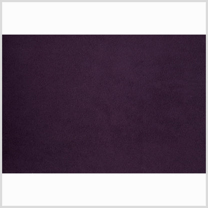 Aubergine Solid Velvet Full
