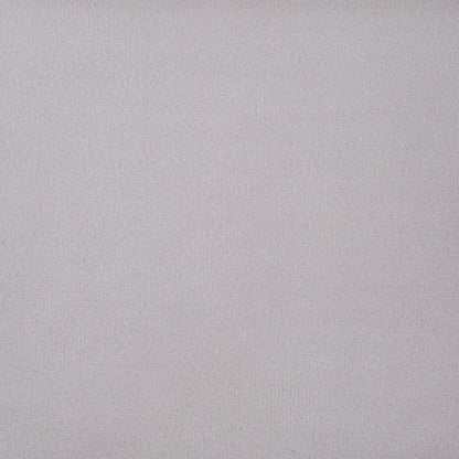 Gray & White Solid Velvet
