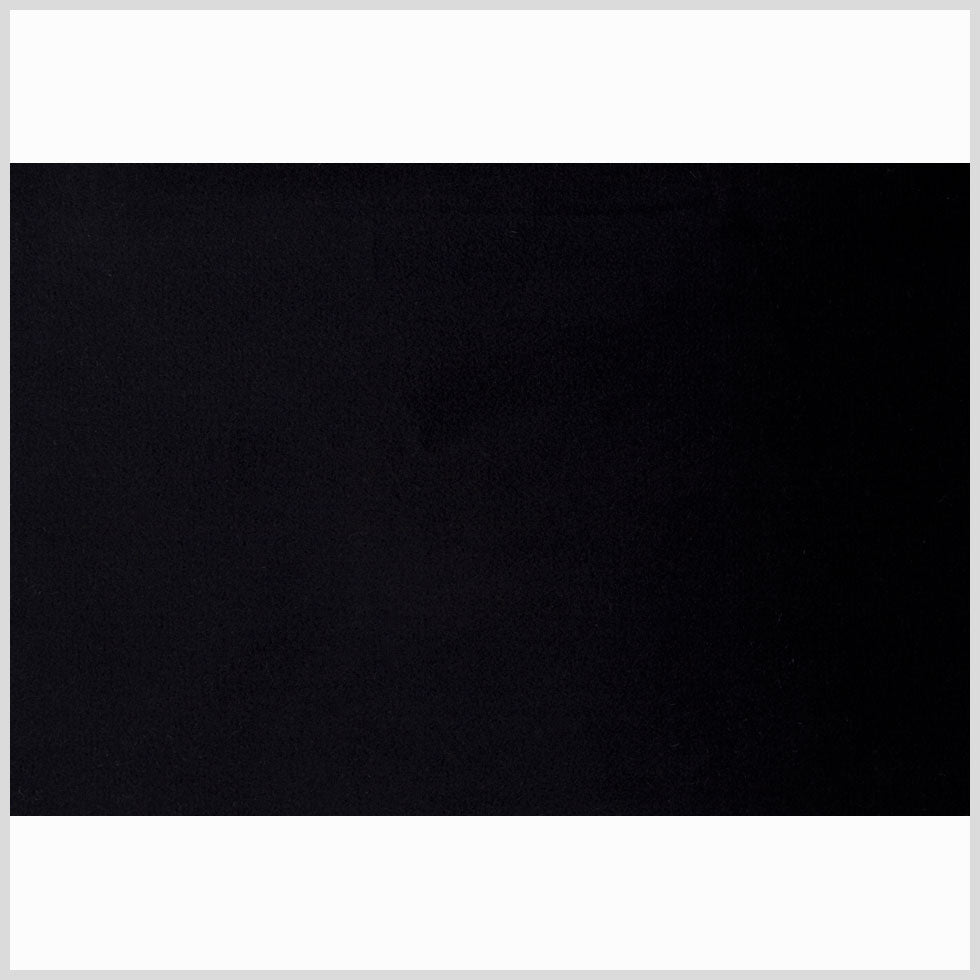Black Solid Velvet Full