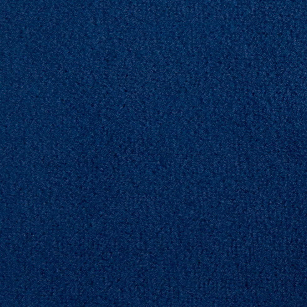 Marine Blue Solid Velvet Detail