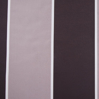 Chocolate/Natural/Black Stripes Woven