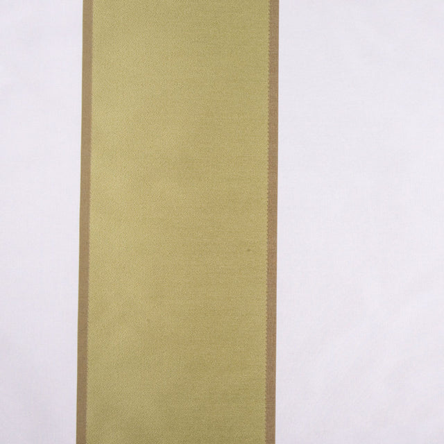 Cotton/Natural/Olive Stripes Woven