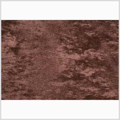 Chocolate Crinkled Velvet Full