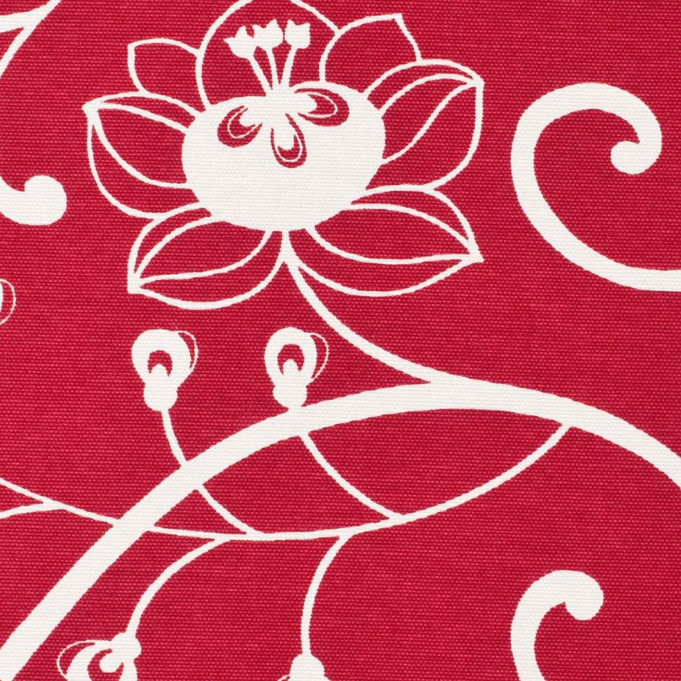 Off-White/Primary Red Floral Canvas Detail