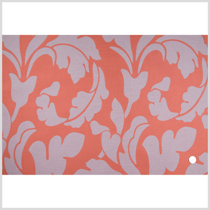 Terracotta/Stone Floral Woven Full