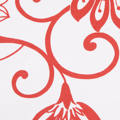 Off-White/Primary Red Floral Canvas Detail