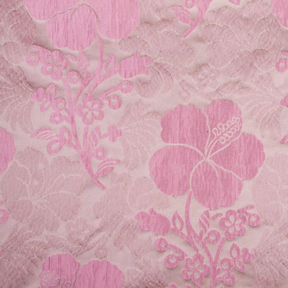 Bronze/Dusted Pink Geometric Taffeta
