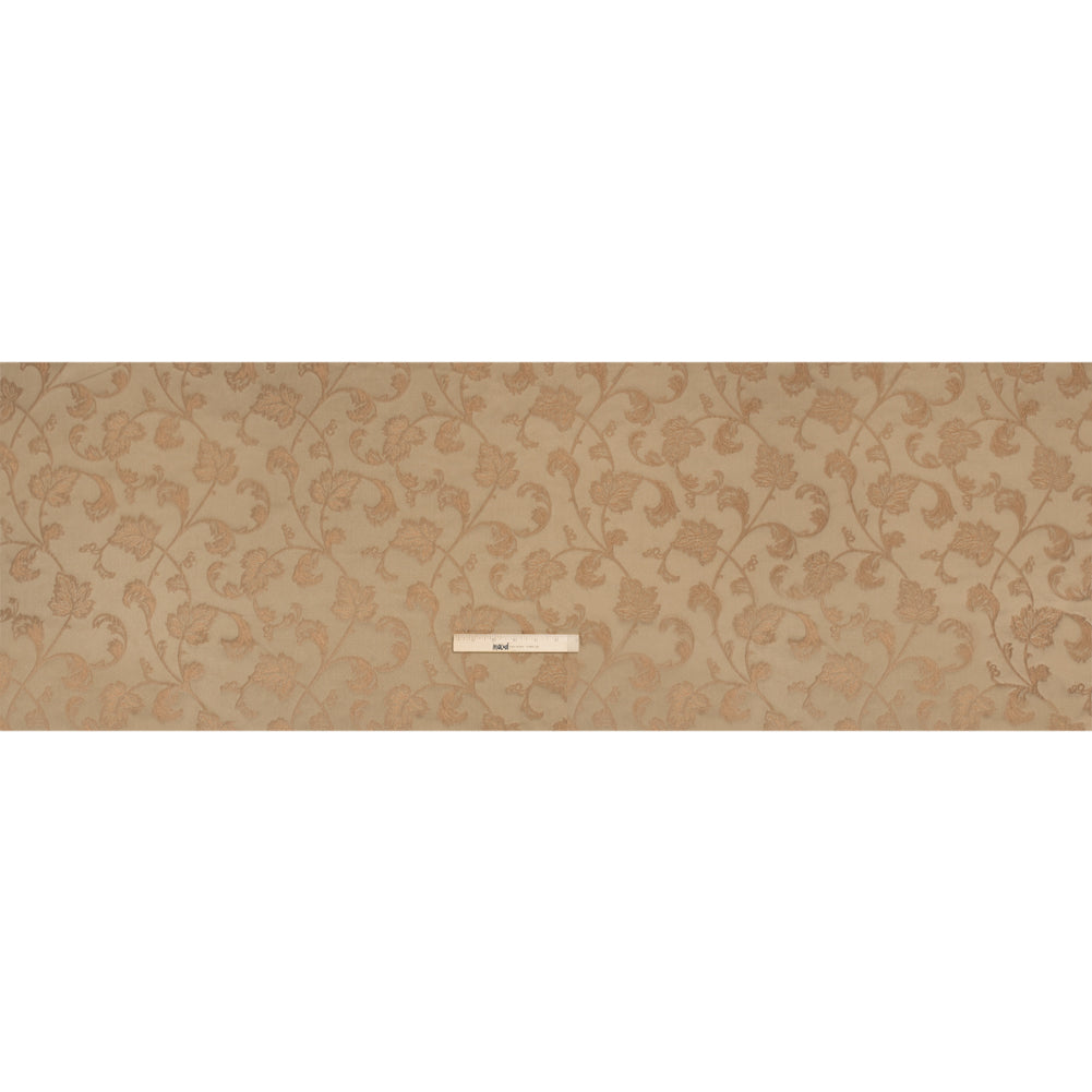 Victorian Gold/Taupe Geometric Taffeta Full