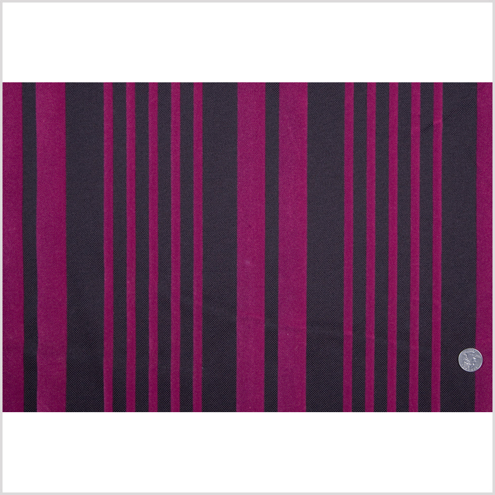 Chocolate/Liz Berry Stripes Flocked Full