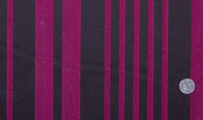Chocolate/Liz Berry Stripes Flocked