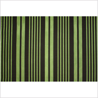 Chocolate/Grass Stripes Flocked Full