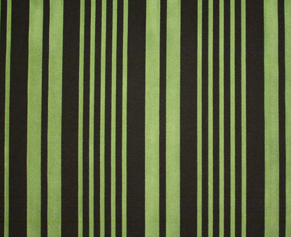 Chocolate/Grass Stripes Flocked