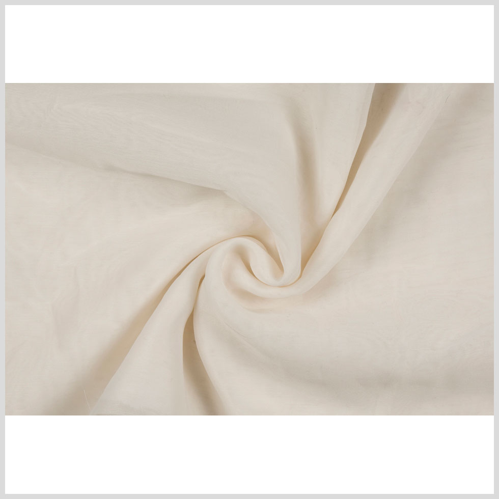 Off-White Solid Batiste Full