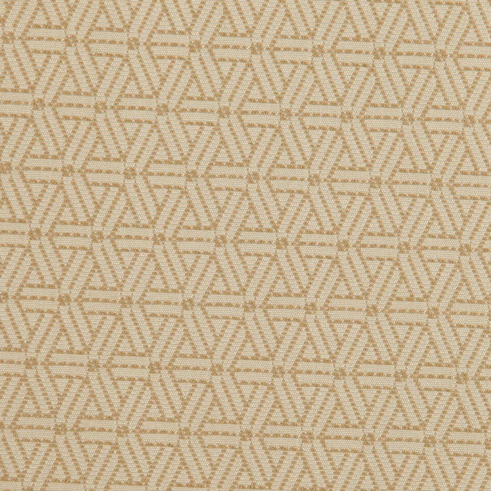 Tan/Beige Geometric Woven Detail