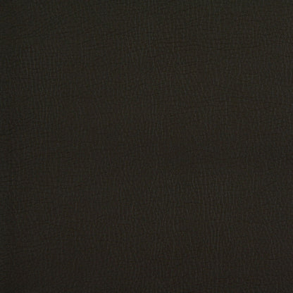 Dark Brown Solid Faux Leather/ Vinyl