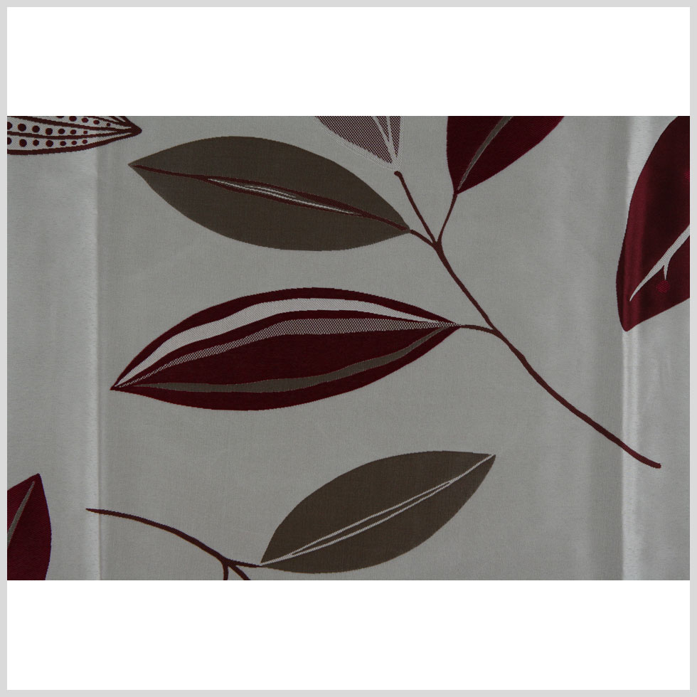 Fuchsia/Natural Floral Woven Full