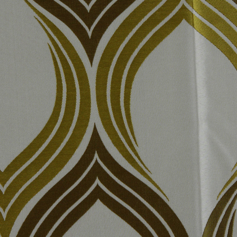 Capri Kiwi/Natural Swirls Woven Detail