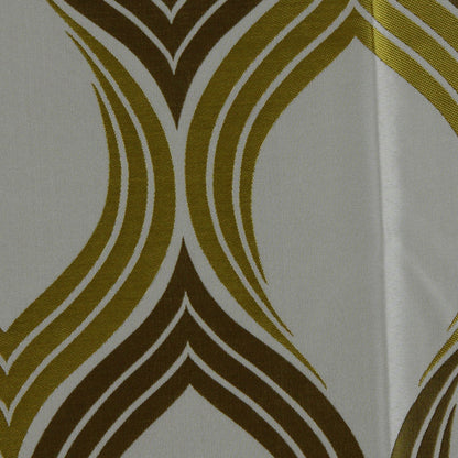Capri Kiwi/Natural Swirls Woven Detail