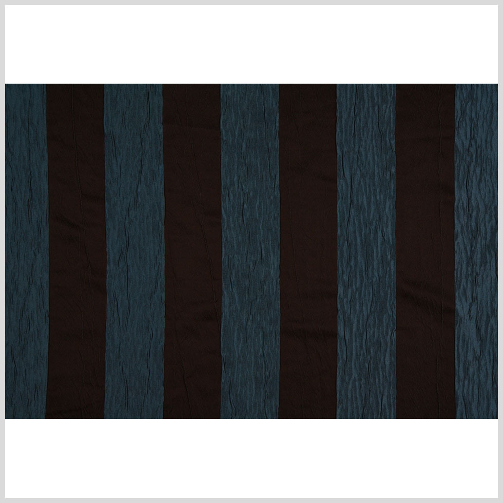 Bluestone/Chocolate Stripes Woven Full