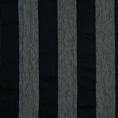 Silver/Black Stripes Woven