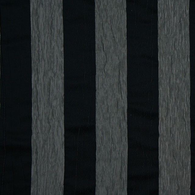 Silver/Black Stripes Woven