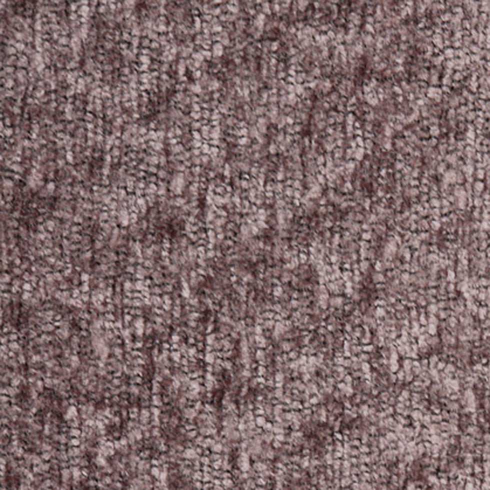 Aubergine Solid Chenille Detail