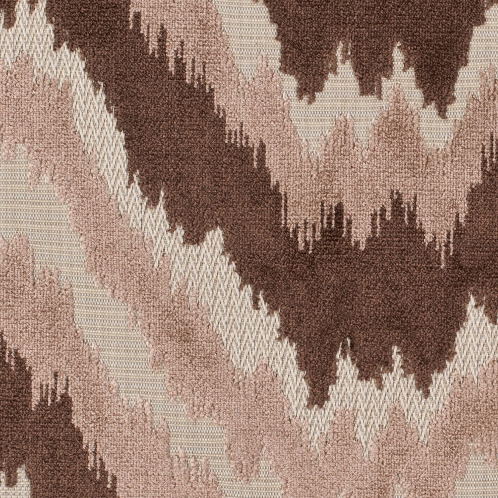 Multi-Beige Ikat Chenille Detail