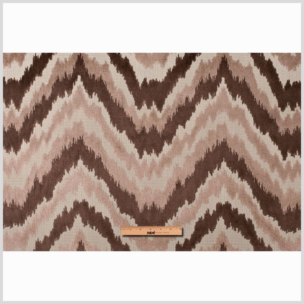 Multi-Beige Ikat Chenille Full