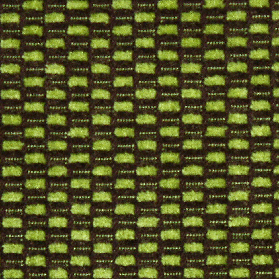 Mulberry/Citron Checks Chenille Detail
