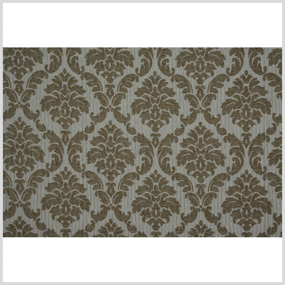 Cashmere/Beige Damask Chenille Full